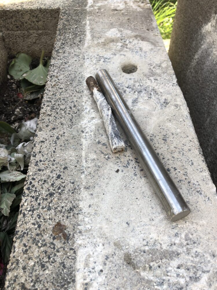 Vergleich: Alter & neuer Edelstahlstift